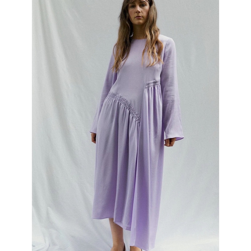 NWT Stine Goya Ilona dress in lilac - Picture 6 of 10
